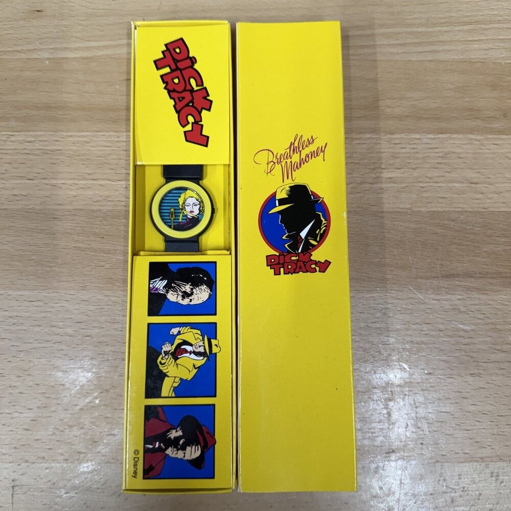 Madonna Dick Tracy Watch - Breathless Mahoney- Brand New- Limited Quantity